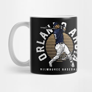 orlando arcia emblem Mug